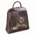 Рюкзак коричневый с росписью Alexander TS Ревиаль «Знакомство»