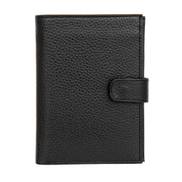 Портмоне с обложкой для автодокументов Sergio Belotti 700178 black