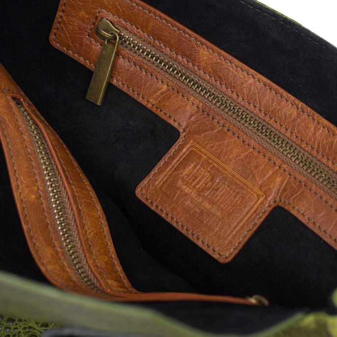 Портфель Voyage Croco в зеленом Ante Kovac