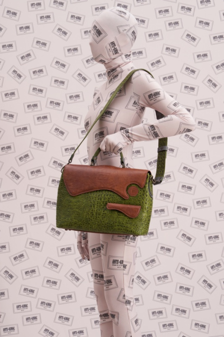 Портфель Voyage Croco в зеленом Ante Kovac